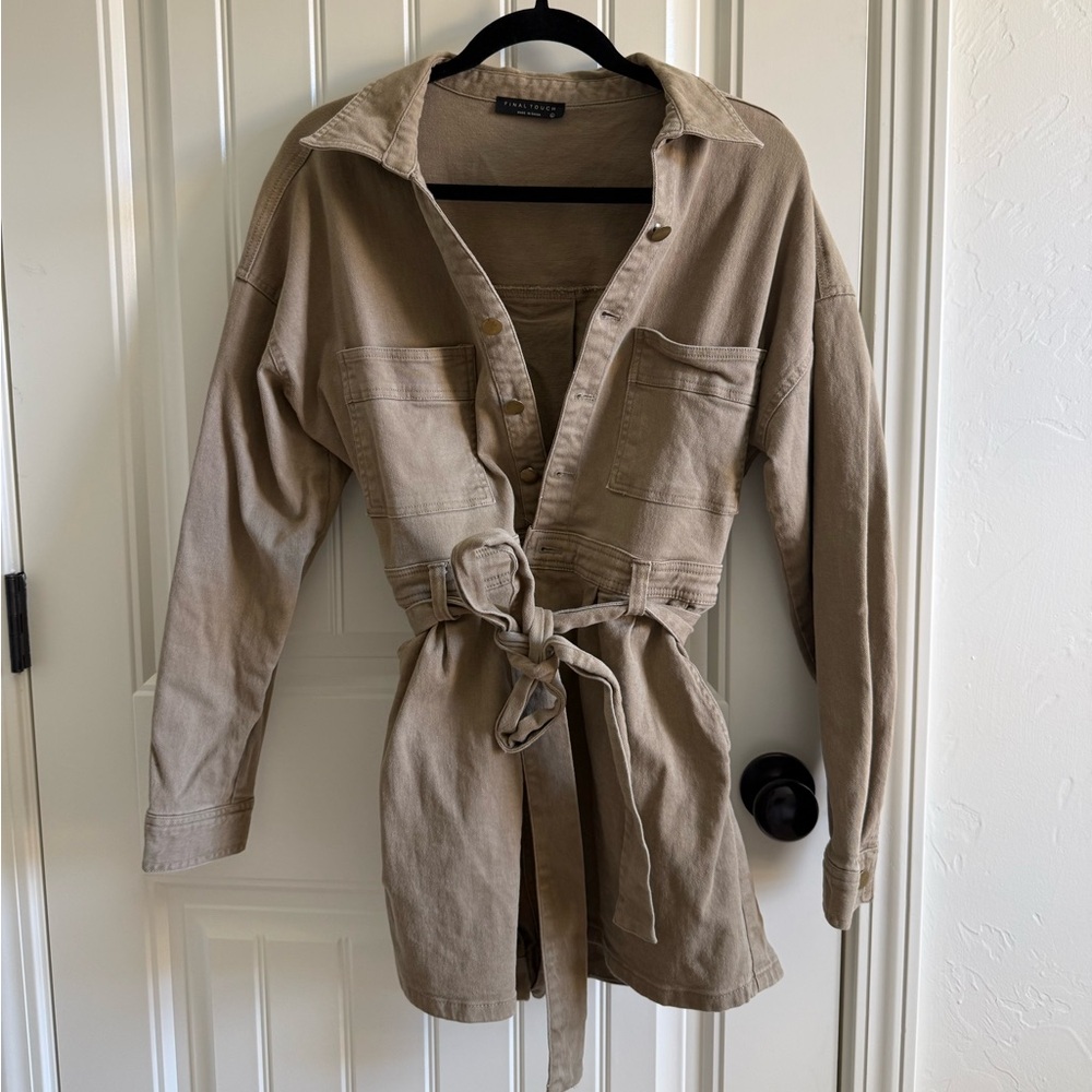 Long sleeve romper